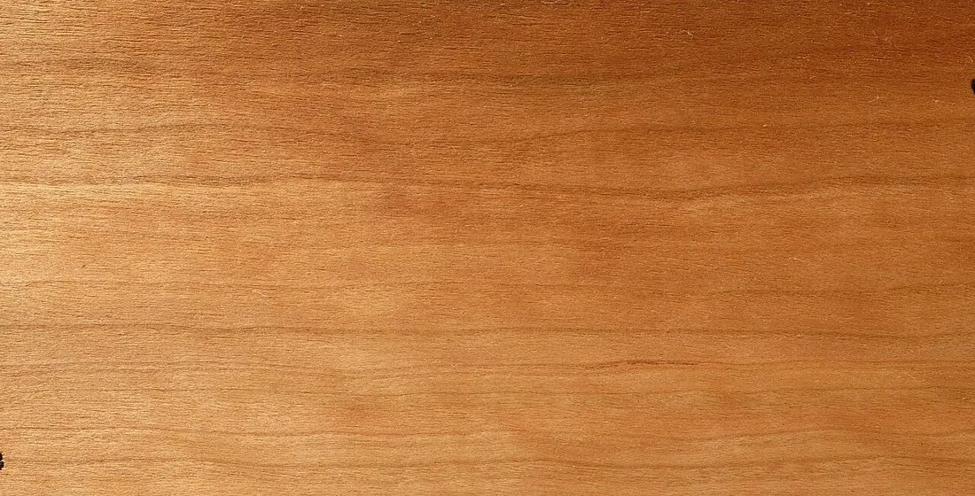Black cherry · sliced veneer, showing the grain